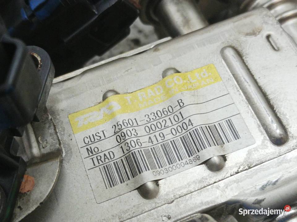 ZAWÓR EGR 2580033010 14 D4D Toyota Auris I