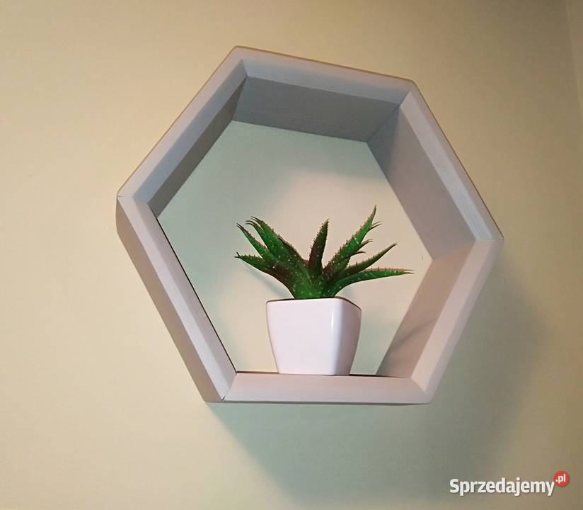 Półka plaster miodu hexagon opolskie Stare Siołkowice sprzedam