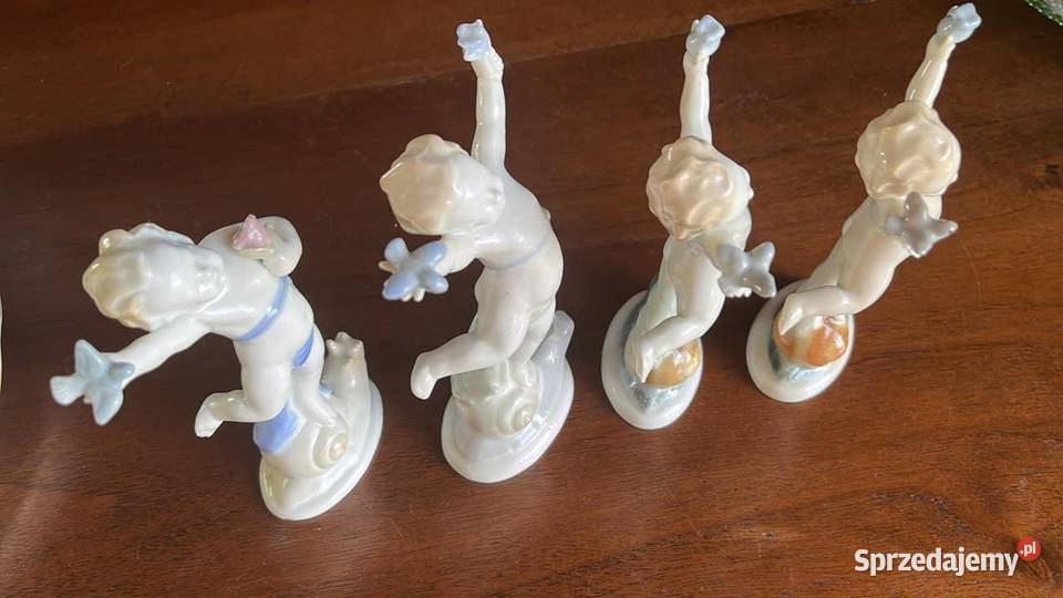 Wiosna Figurki Pory Roku Ilmenau Porzellanfabrik Gdańsk