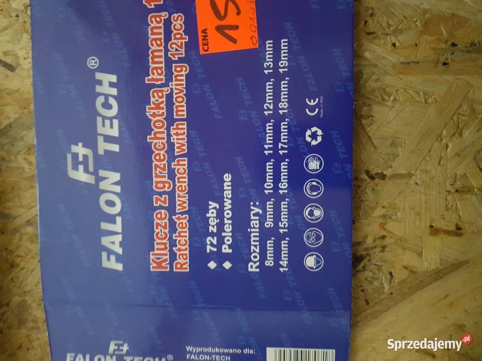 KLUCZE PŁASKO OCZKOWE Z GRZECHOTKĄ ŁAMANE 819 Głogowa