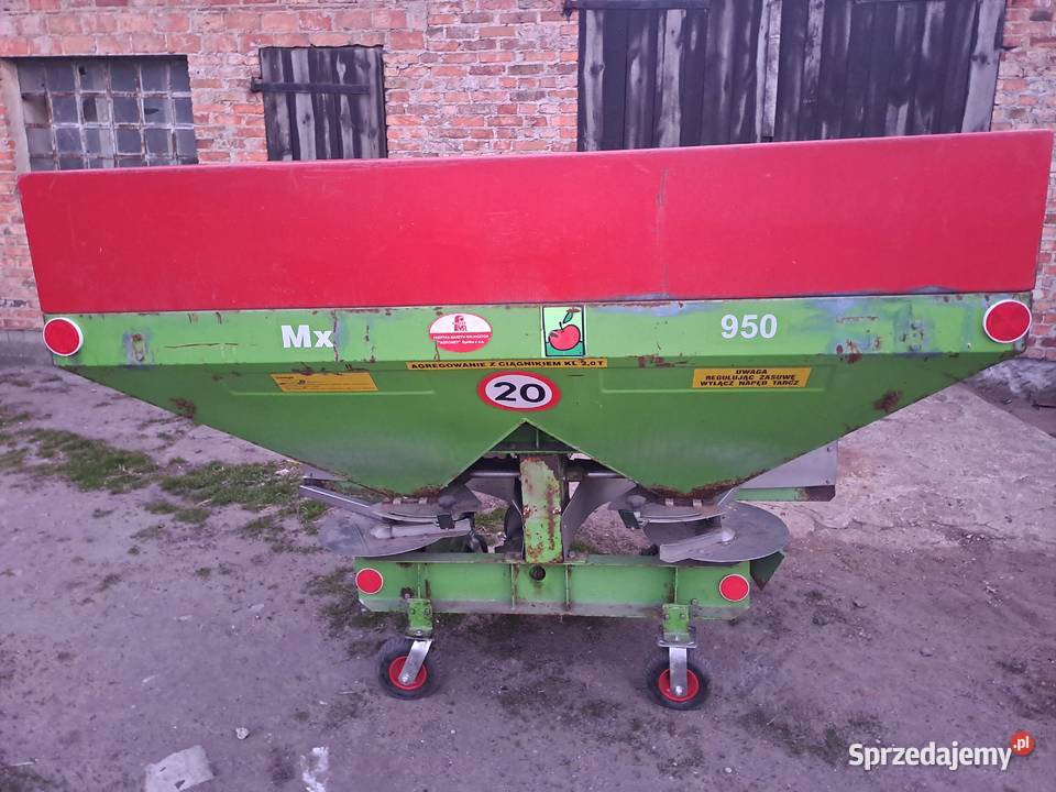 Rozsiewacz Do Nawozu Agromet Unia Brzeg MX 950