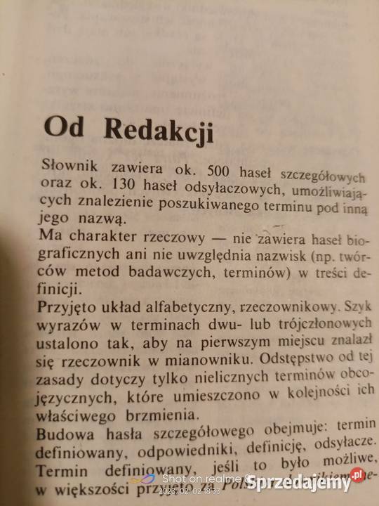 Słownik seksuologiczny Starowicz unikat okazy mazowieckie Warszawa