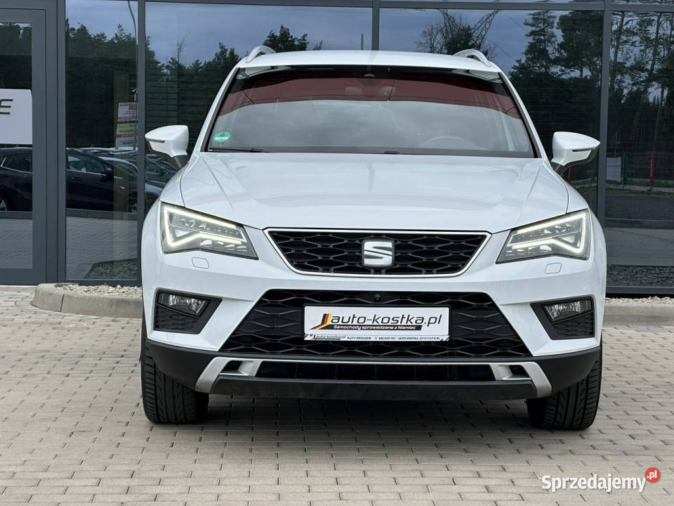 Seat Ateca 8xAlu Skóra EleKlapa Navi Kamera360 kamera cofania Kąty Opolskie