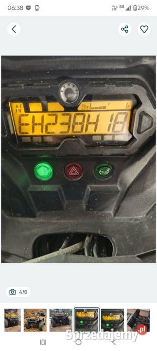 Can am outlander Lipusz sprzedam