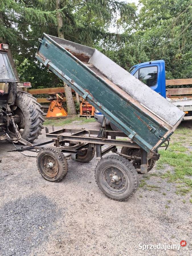 Przyczepka Multicar 3stronny wywrot hydrauliczny Krosno Odrzańskie sprzedam
