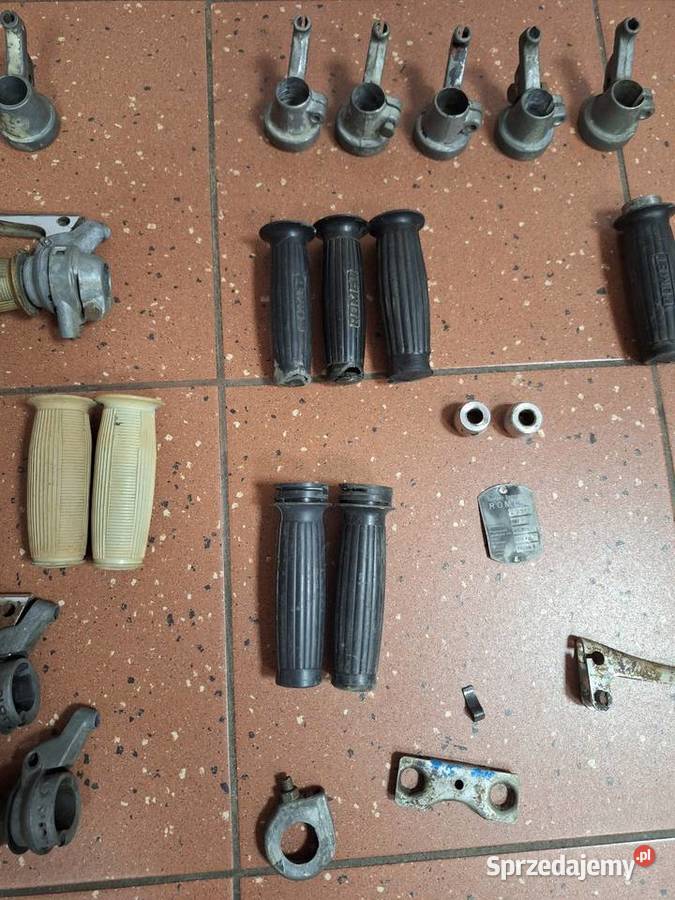 Ryś Żak Romet Komar klamki rolgaz gumy manetki Manetki Strzyżów