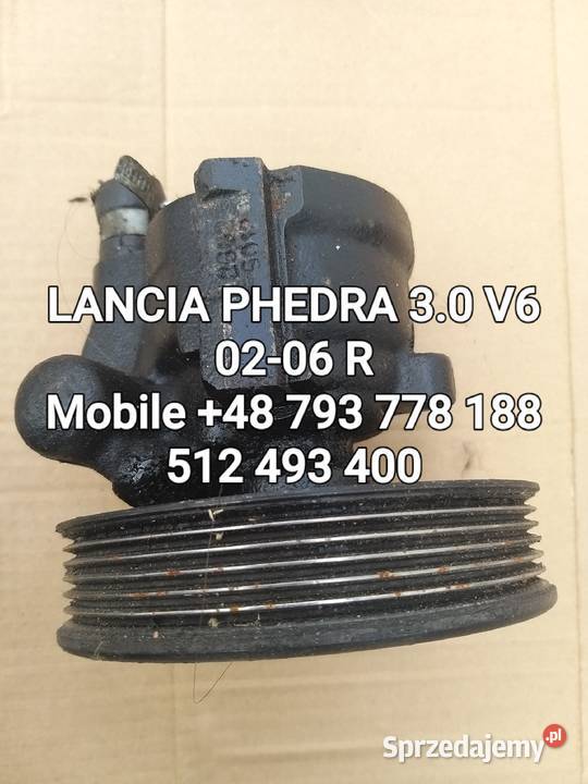 POMPA WSPOMAGANIA LANCIA PHEDRA 30 V 6 0206 R osobowe wielkopolskie Kawnice sprzedam