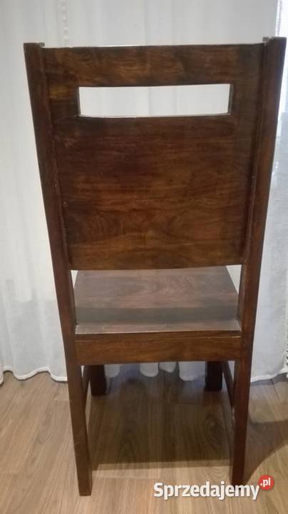 Krzesło kolonialne indyjskie palisander medium Koszalin