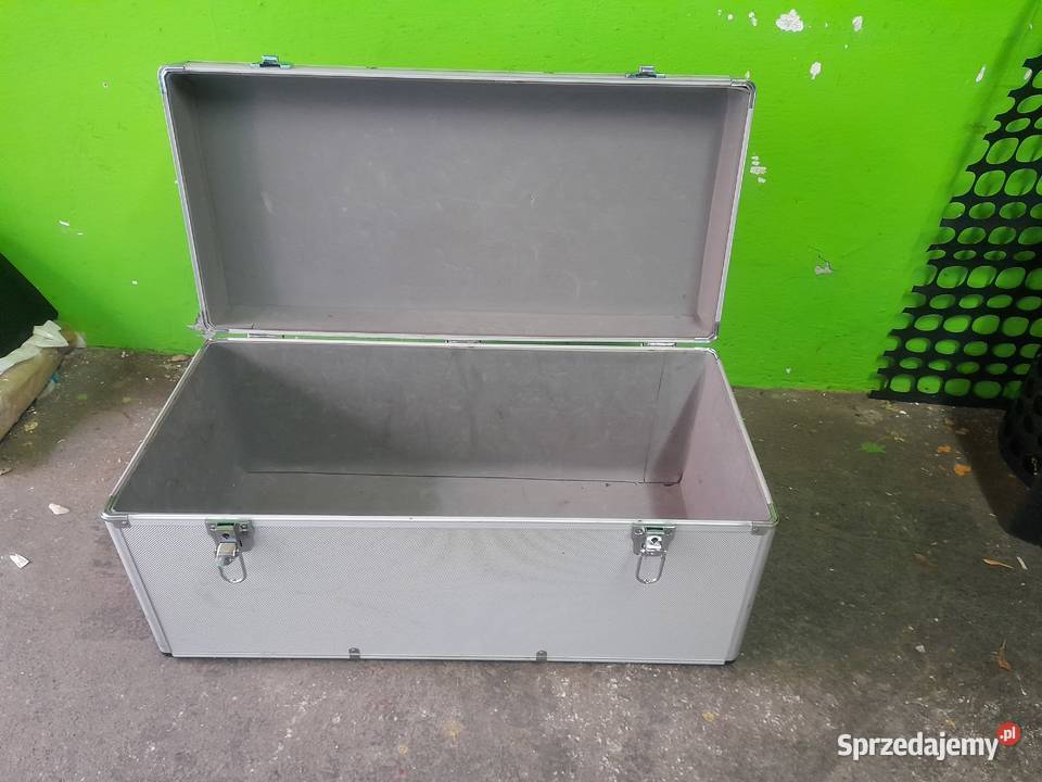 Kufer case skrzynia aluminiowa