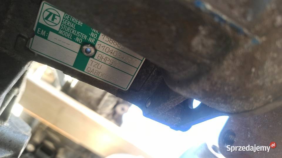 Skrzynia biegów automatyczna 8HP95A TZU AUDI A8 Rogów