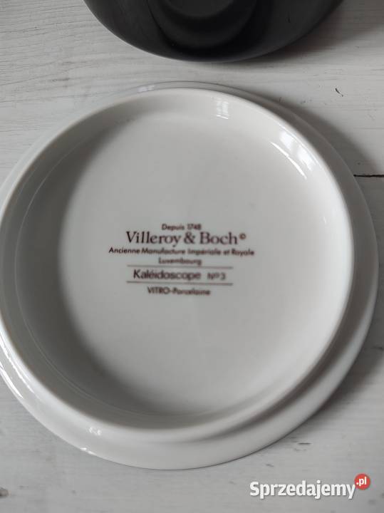 Małe okrągłe pudełko VilleroyBoch kalejdoskop Legnica