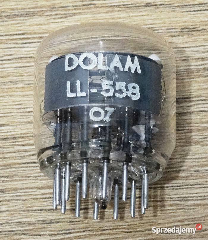 Lampa NIXIE LL558 LL558 oryginalna UNITRA DOLAM śląskie Gliwice