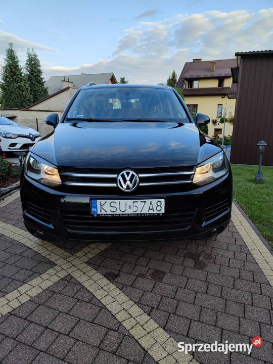 Volkswagen Touareg 30 TDI 4x 2014 I właściciel Sucha Beskidzka