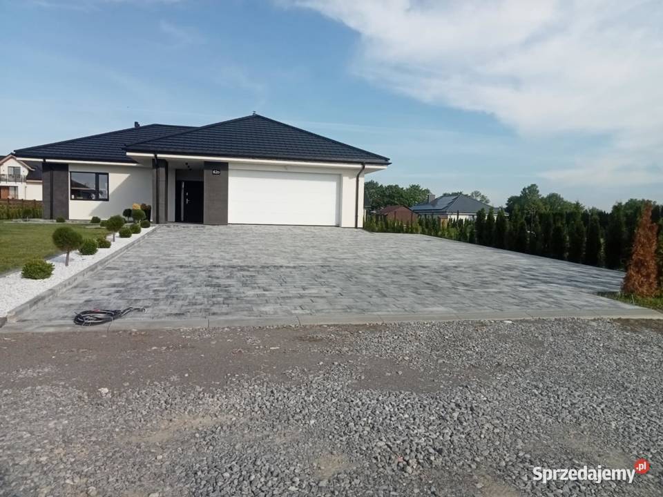 Układanie kostki brukowej