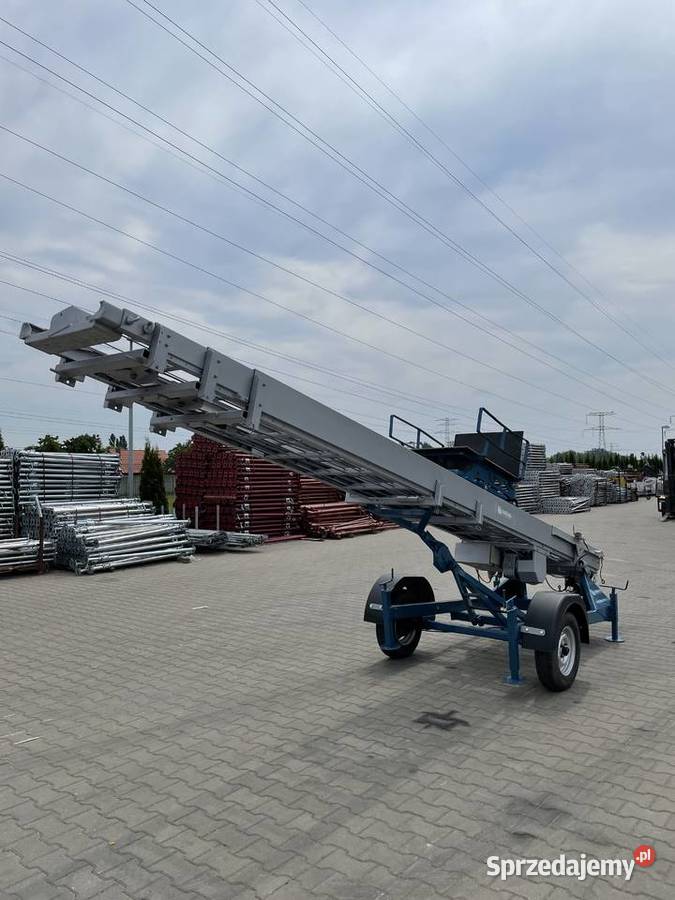 Winda dekarska Steinweg ML 16 drabina wciągarka Ślesin