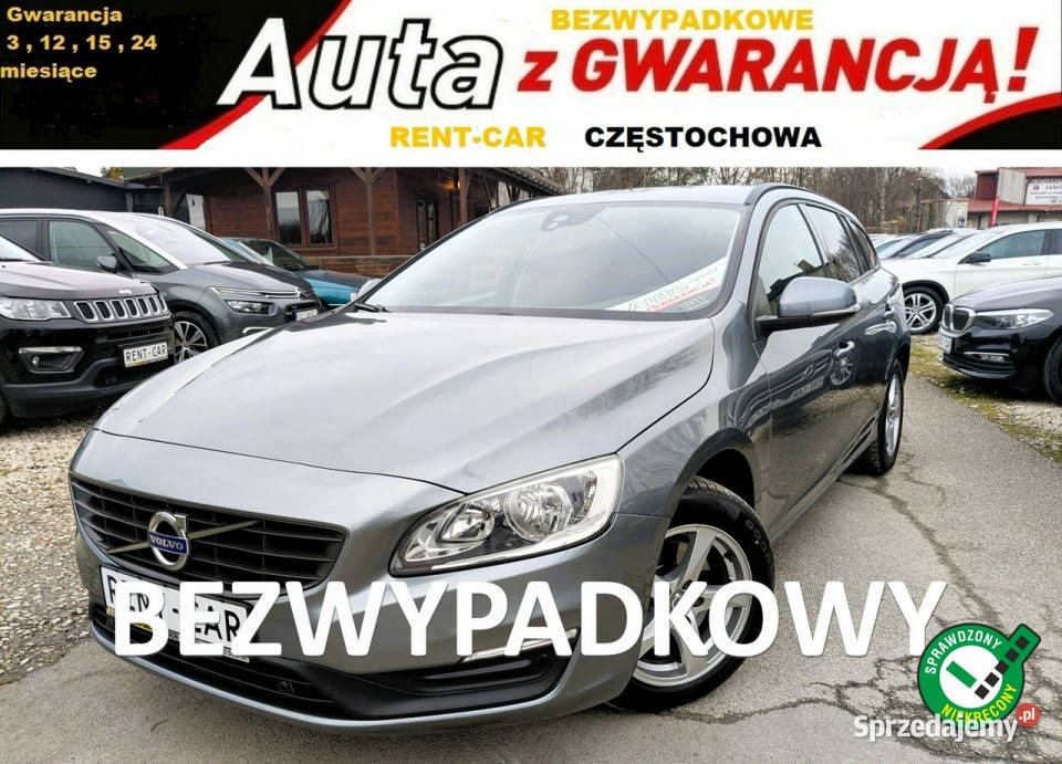 Volvo V60 20D4120OPŁACONY Bezwypadkowy Częstochowa