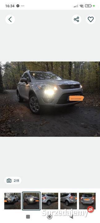 Ford Kuga 20Tdci Kuga Wylewa
