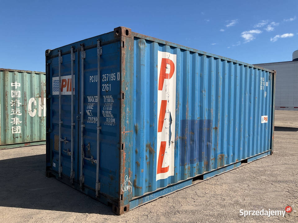 Kontener morski magazynowy 20DV 6 metrowy Oleśnica