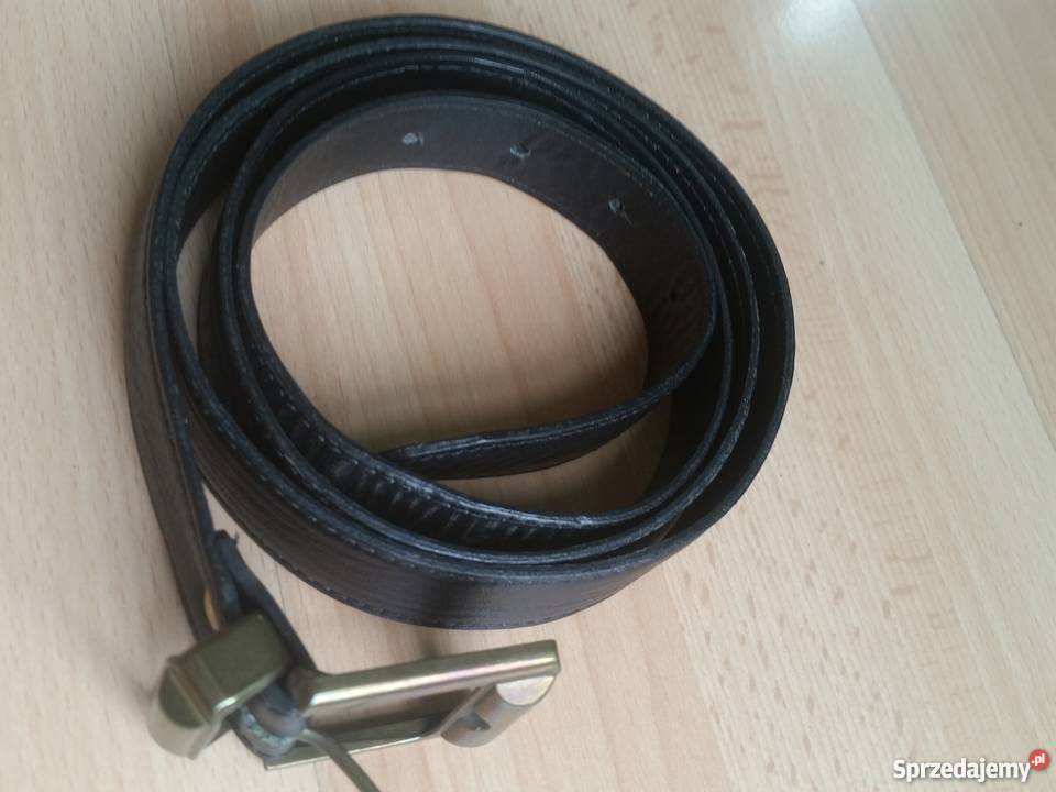 pasek skóra damski męski 3.5cm