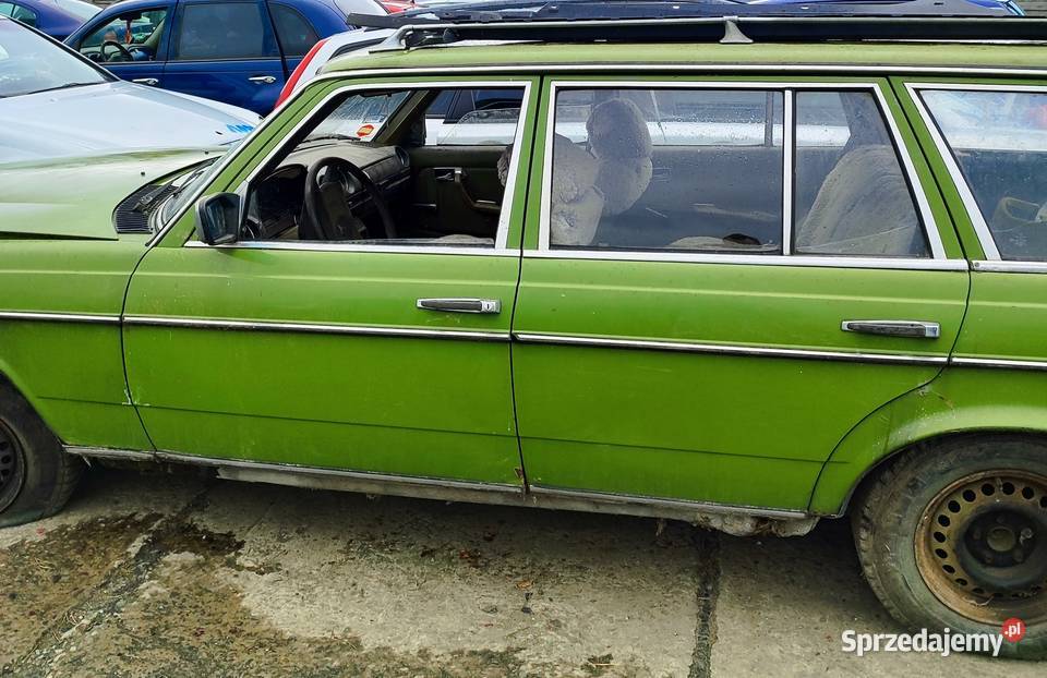 Mercedes W123 300 DT drzwi tył kpl sprzedam