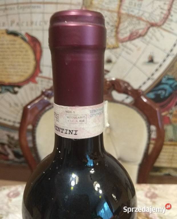 Butelka z wina Włoskiego IL TERMINE region Lesznowola