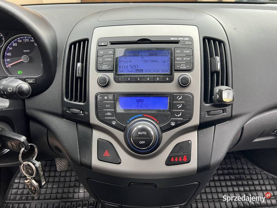 Hyundai i30 CRDI Półskóry Grzane fotele Tempomat autoalarm Kutno