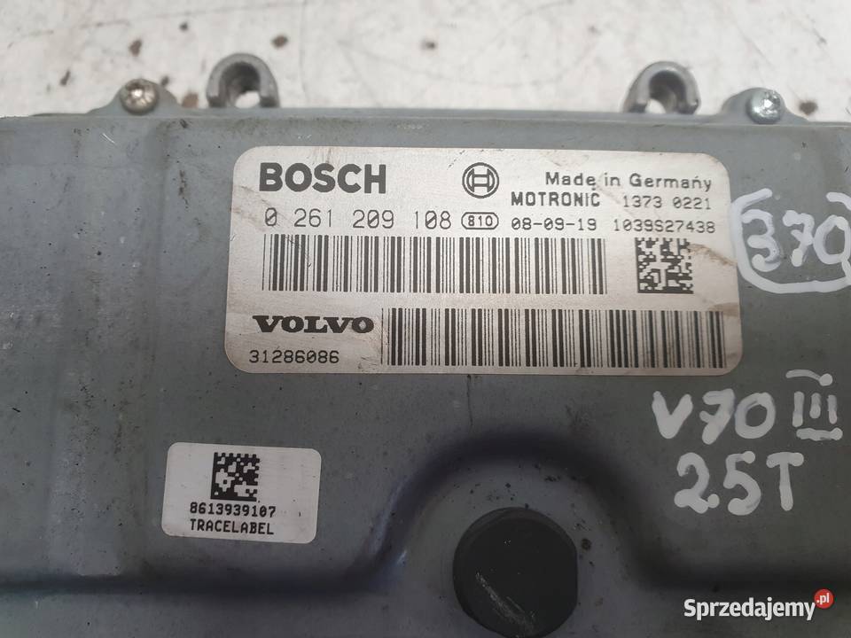 Volvo V70 III S60 II S80 II 25 T STEROWNIK Janów