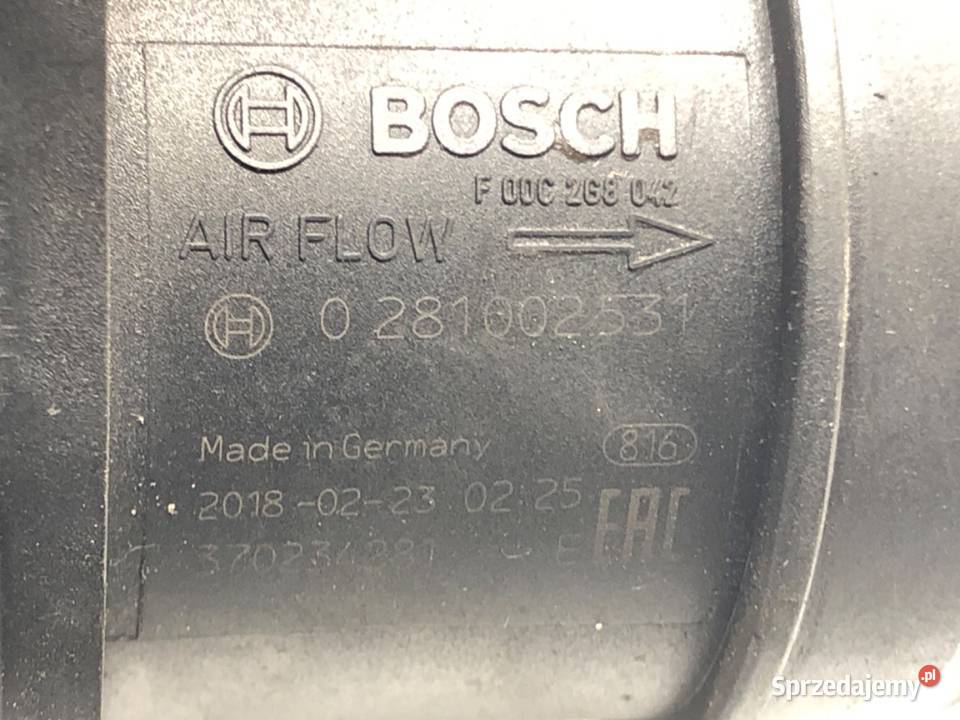 PRZEPŁYWOMIERZ VW BORA I 0281002531 19 101 9813