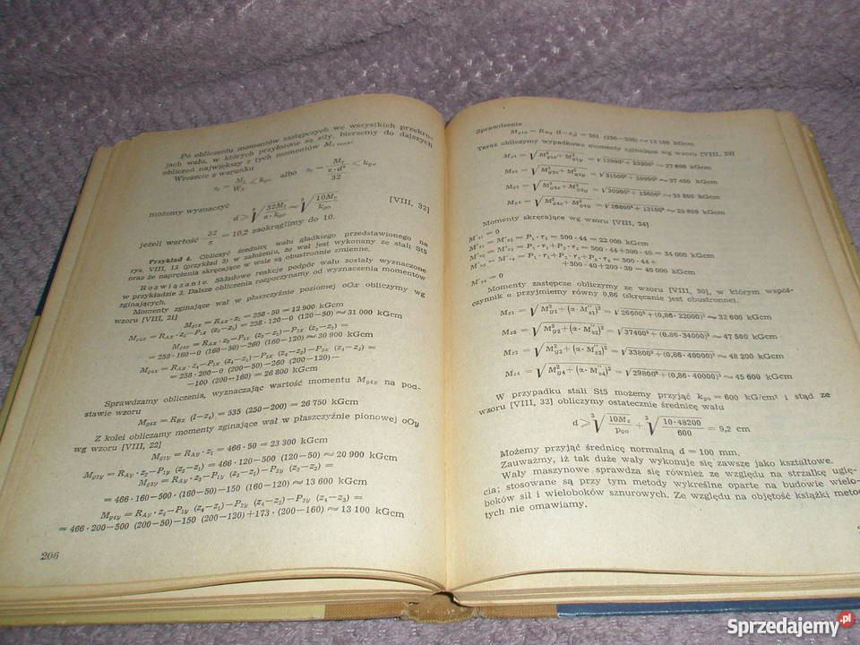 Części maszyn W Surowiak Rok wydania 1970 Ostrołęka