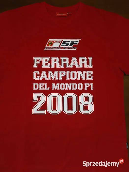 Koszulka Ferrari Odzież sportowa Sanok sprzedam
