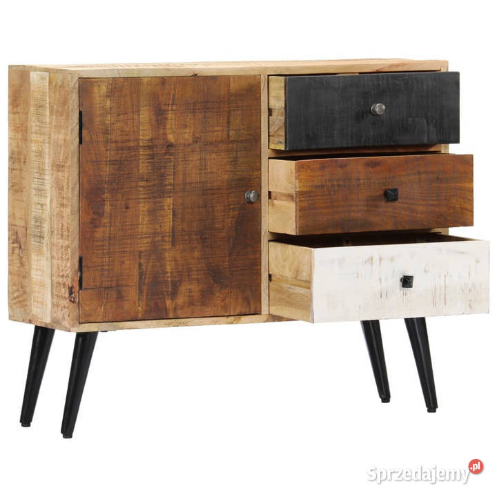 Szafka 88 x 30 x 73 lite drewno mango WM282876 Warszawa