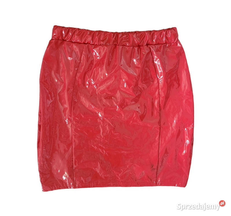 MISSGUIDED MINI SPÓDNICZKA CZERWONA LATEKSOWA Kalisz sprzedam