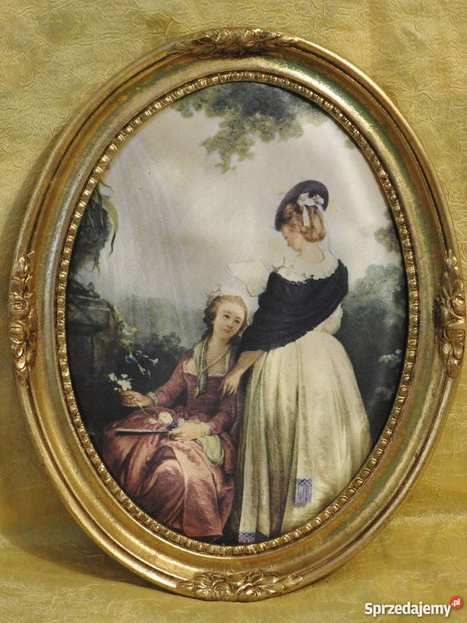 Piękny obrazek malowany na jedwabiu kujawsko-pomorskie Inowrocław