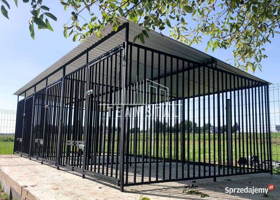 Kojec Psa 3w1 6x2m Klatka XXL 3 stanowiska TS657 Kraków sprzedam