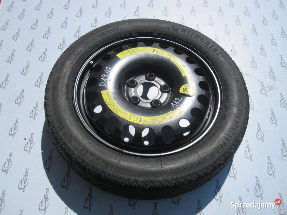 MERCEDES CLC W219 koło dojazdowe 1557017 110M Koła dojazdowe