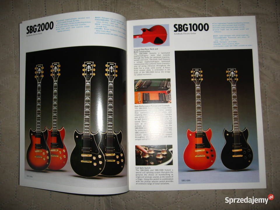 Yamaha Electric Guitars katalog gitar
