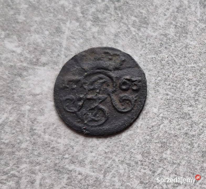 126 Zestaw monet 3 Szelągi miejskie August III Wola Kruszyńska