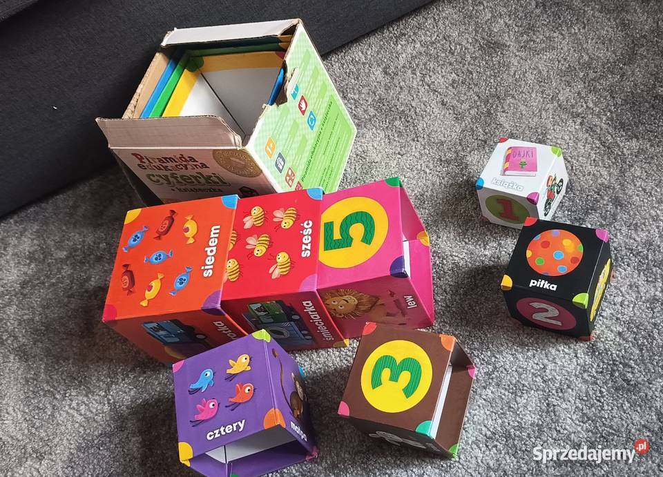 Edukacyjna piramida cyferkowa Lublin sprzedam