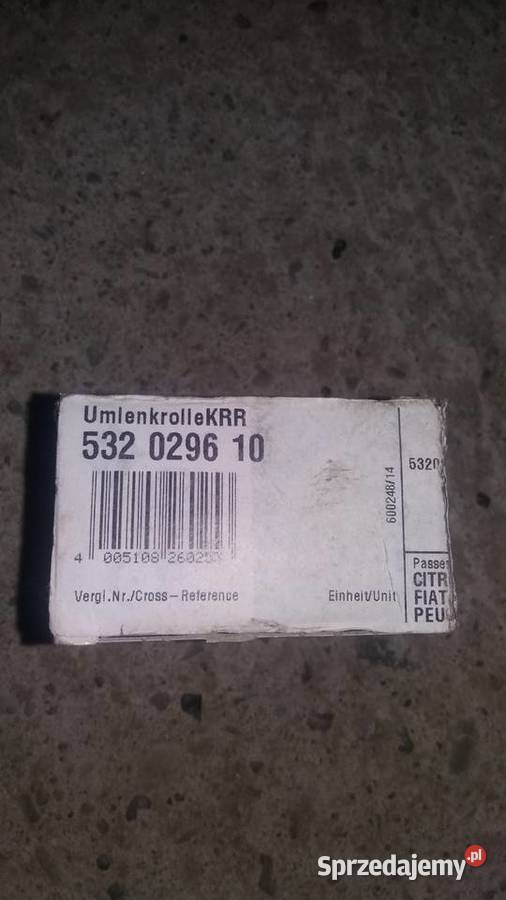 Rolka prowadząca kierunkowa Peugeot 532029610 Kraków