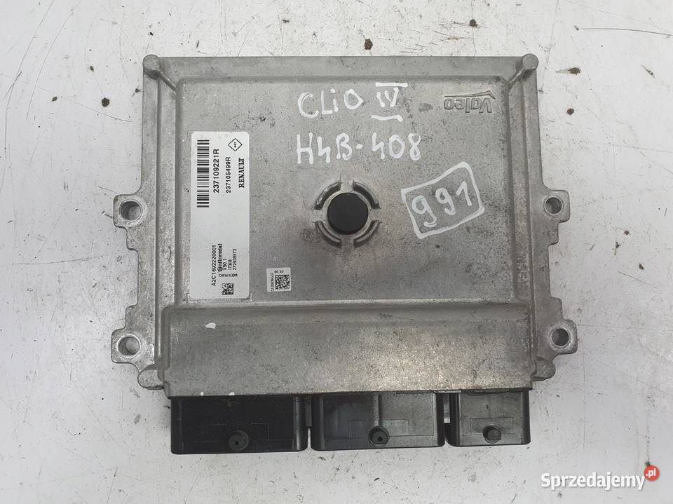 Renault Clio IV 09 TCe STEROWNIK SILNIKA Rudka