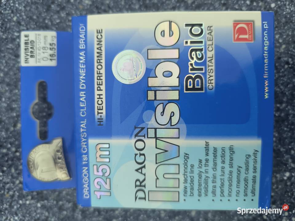 Profesjonalna Plecionka DRAGON Invisible Braid podlaskie