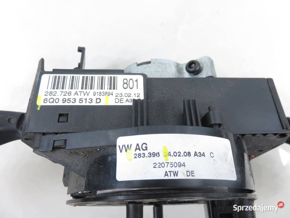 PRZEŁĄCZNIK ZESPOLONY VW POLO 9N 6Q0953513D osobowe