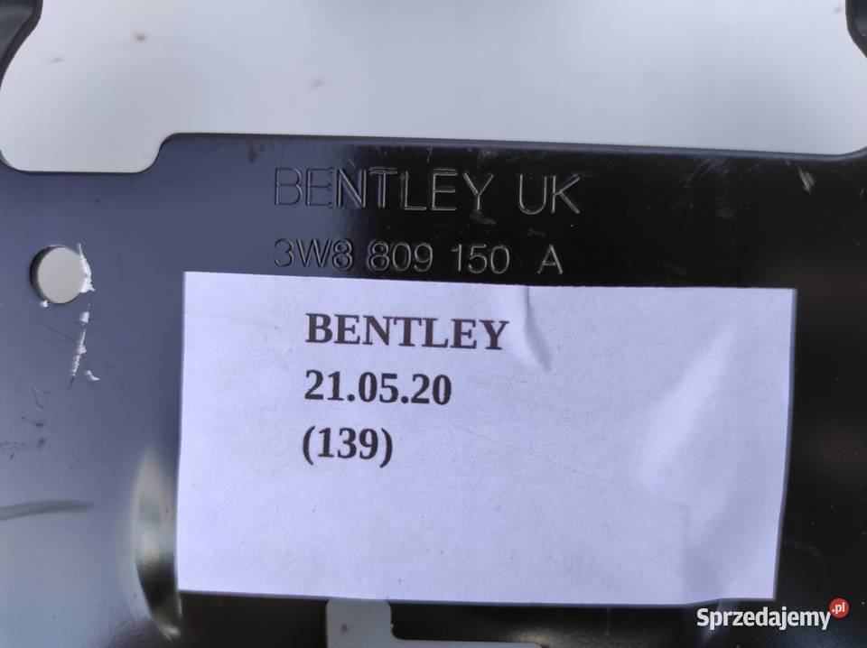 MOCOWANIE PASA BEZPIECZ BENTLEY CONTINENTAL GT Nowy Tomyśl