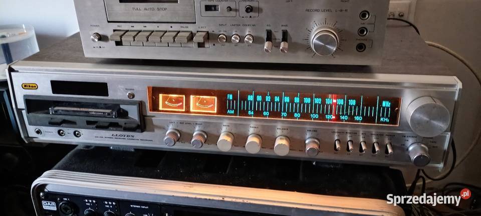 Amtuner retro z magnetofon Grodków
