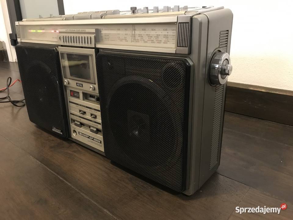 Vintage Radiomagnerofon Sharp gf 9696 boombox Kraków