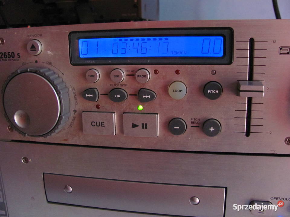 Konsola DJ mikser audio odtwarzacz CD niedrogo Łódź