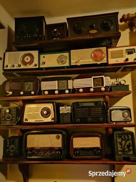 Stare Radio lampowe z lat 50 tych Sprawny Amplitunery małopolskie Kraków