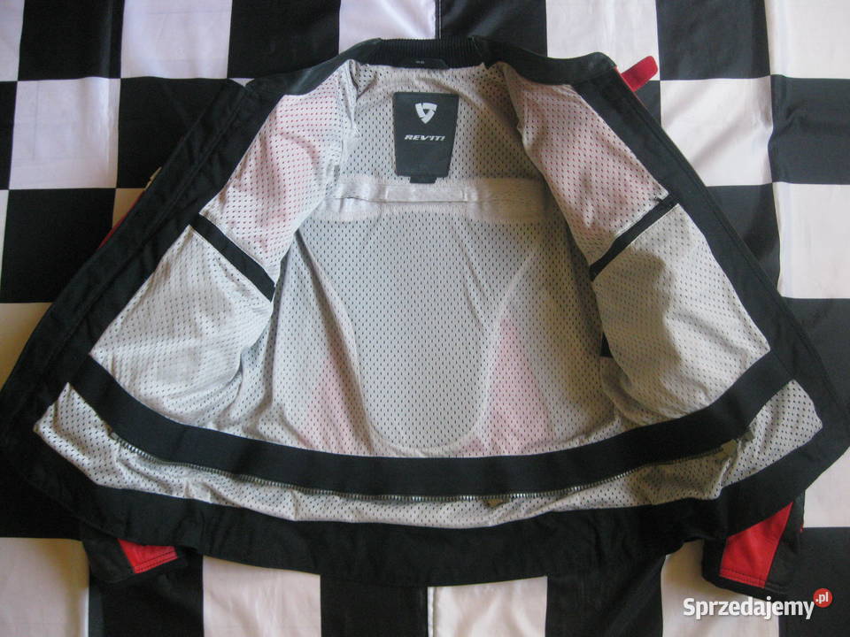 Kurtka motocyklowa skórzana REVIT SILICA 56 Kurtki podkarpackie Mielec