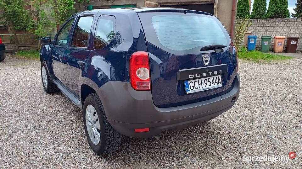 Dacia Duster 16 LPG 2012r 90KM Duster pomorskie Chojnice