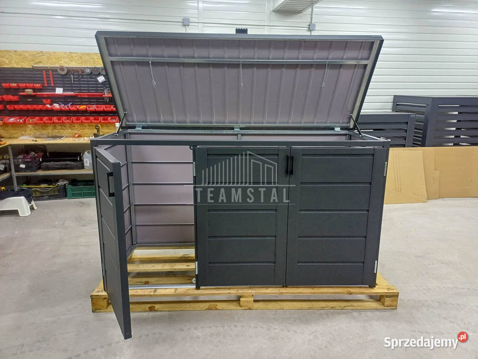 Zabudowa koszy na śmieci wiata obudowa Pozostałe Przasnysz sprzedam